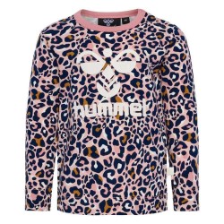 тениска,детски,тениски,hummel,marie,aop,long,sleeve,t,shirt,pink,(pale,mauve)