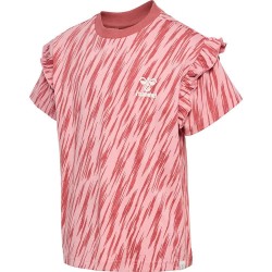 тениска,детски,тениски,hummel,sophia,short,sleeve,t,shirt,pink,(canyon,rose)