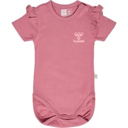 детски,облекла,за,момичета,hummel,talya,ruffle,short,sleeve,body,pink,(mesa,rose)