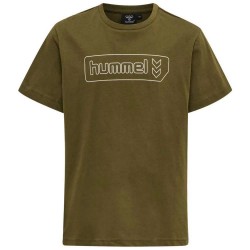 тениска,детски,тениски,hummel,tomb,short,sleeve,t,shirt,dark,olive,(green)
