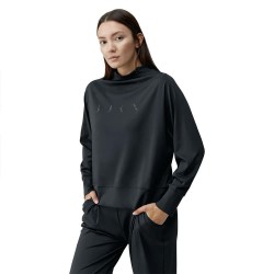 блуза,дамски,блузи,born,living,yoga,loana,sweatshirt,black,(black)