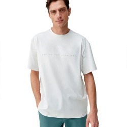 Тениска Born living yoga Veneta short sleeve T-shirt - White (White Chalk) тениска,мъжки,тениски,дамски,тениски,born,living,yoga,veneta,short,sleeve,t,shirt,white,(white,chalk)