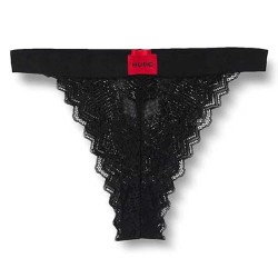 слипове,дамско,бельо,дамски,бикини,и,танкини,hugo,brief,lace,panties,black,(black)