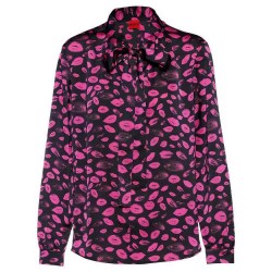дамски,блузи,дамски,ризи,hugo,cisena,1,long,sleeve,blouse,black