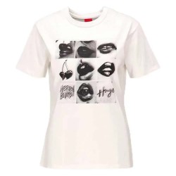 тениска,дамски,тениски,hugo,damacia,2,short,sleeve,t,shirt,white
