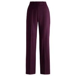 панталони,дамски,панталони,hugo,hulana,pants,purple