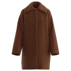 палто,дамски,якета,и,палта,hugo,mimina,1,coat,brown,(rust,copper)