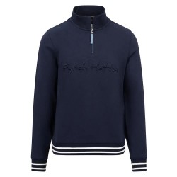Блуза Fynch hatton 14091733 full zip sweatshirt - Blue (Navy) блуза,мъжки,пуловери,fynch,hatton,14091733,full,zip,sweatshirt,blue,(navy)