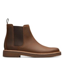 обувки,мъжки,боти,clarks,shoes,clarkdale,easy,booties,brown