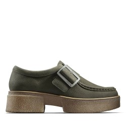 обувки,дамски,обувки,clarks,shoes,linoso,monk,shoes,green