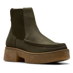обувки,дамски,боти,дамски,високи,обувки,за,ходене,clarks,shoes,linoso,top,boots,dark,green,nubuck,(brown)