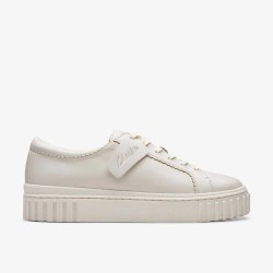 обувки,дамски,маратонки,clarks,shoes,mayhill,walk,trainers,white