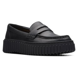 Clarks shoes Torhill Penny loafers - Black (Black Leather) мъжки,обувки,дамски,обувки,clarks,shoes,torhill,penny,loafers,black,(black,leather)