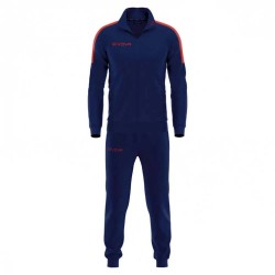 Анцуг Givova Revolution tracksuit - Black (Blue / Red) анцуг,детски,анцузи,givova,revolution,tracksuit,black,(blue,red)
