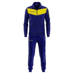 анцуг,детски,анцузи,givova,visa,tracksuit,yellow,blue,(blue,yellow)