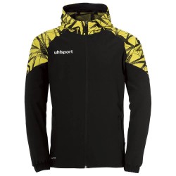 яке,детски,анцузи,uhlsport,goal,25,evo,woven,tracksuit,jacket,black,(black,lime,yellow)