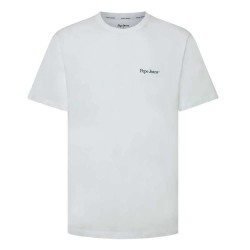 тениска,мъжки,тениски,pepe,jeans,alfie,short,sleeve,t,shirt,white,(white)