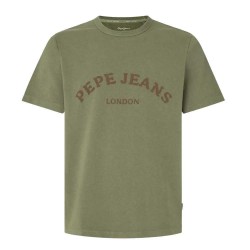 тениска,мъжки,тениски,pepe,jeans,anwen,b,short,sleeve,t,shirt,green,(safari,green)