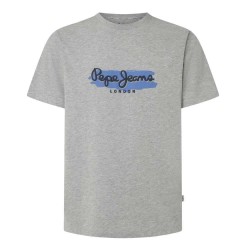 тениска,мъжки,тениски,pepe,jeans,arsham,short,sleeve,t,shirt,grey,(marl,grey)