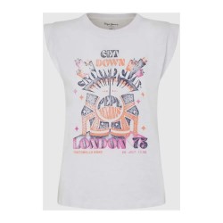 тениска,дамски,тениски,pepe,jeans,eloise,short,sleeve,t,shirt,white,(white)