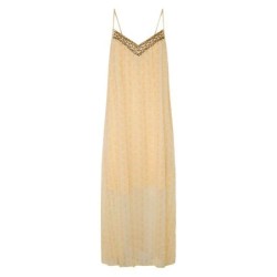 рокля,дамски,поли,и,рокли,pepe,jeans,madonna,sleeveless,long,dress,beige