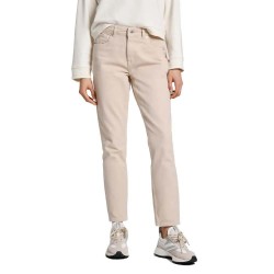 дамски,панталони,pepe,jeans,pl204591,tapered,fit,jeans,beige