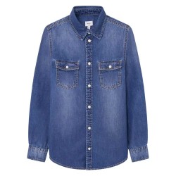 риза,с,дълъг,ръкав,детски,ризи,pepe,jeans,portez,long,sleeve,shirt,denim,(blue)