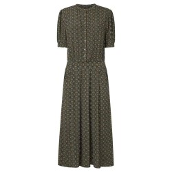 рокля,дамски,поли,и,рокли,pepe,jeans,prune,short,sleeve,long,dress,green