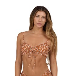 дамски,бански,костюми,salty,crew,falling,floral,bandeau,bikini,top,brown,(sierra)