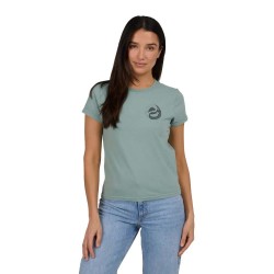 тениска,дамски,тениски,salty,crew,fishin,yang,modern,short,sleeve,t,shirt,green,(sage)