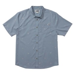 риза,с,къс,ръкав,мъжки,ризи,salty,crew,micro,vibes,tech,woven,short,sleeve,shirt,blue,(deep,sea)