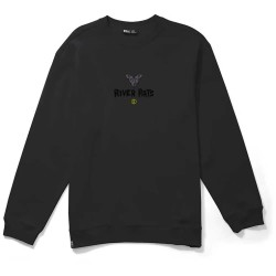 блуза,мъжки,пуловери,salty,crew,river,rats,sweatshirt,black