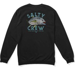 блуза,мъжки,пуловери,salty,crew,ulua,sweatshirt,black