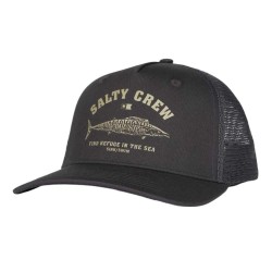 шапка,всички,шапки,salty,crew,wahoo,stamp,retro,trucker,cap,charcoal,(black)