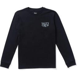 тениска,детски,тениски,salty,crew,yellowfin,long,sleeve,t,shirt,black,(black)