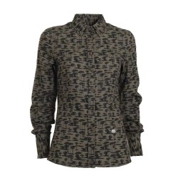 риза,с,дълъг,ръкав,дамски,блузи,дамски,ризи,pasion,morena,elefantes,long,sleeve,shirt,green,(green)