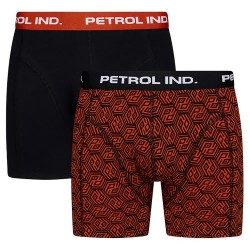 боксерки,мъжко,бельо,petrol,industries,m,3040,bxr207,boxers,brown,black,(dark,black)
