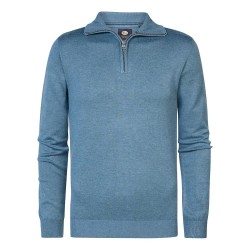 блуза,мъжки,пуловери,petrol,industries,m,3040,kwc207,sweater,light,shadow,(blue)
