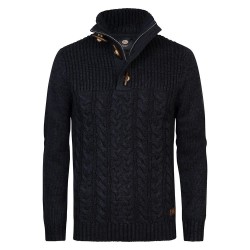 блуза,мъжки,пуловери,petrol,industries,m,3040,kwc211,sweater,blue
