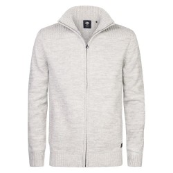 блуза,мъжки,пуловери,petrol,industries,m,3040,kwc216,full,zip,sweater,antique,white,melee,(white)