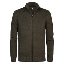 блуза,мъжки,пуловери,petrol,industries,m,3040,kwc216,full,zip,sweater,army,green,(green)