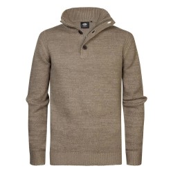 блуза,мъжки,пуловери,petrol,industries,m,3040,kwc217,sweater,timber,wood,(brown)