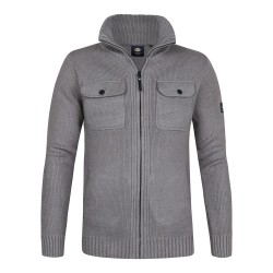 блуза,мъжки,пуловери,petrol,industries,m,3040,kwc218,full,zip,sweater,grey