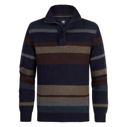 блуза,мъжки,пуловери,petrol,industries,m,3040,kwc252,sweater,blue