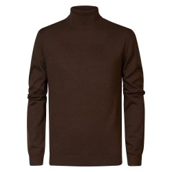блуза,мъжки,пуловери,petrol,industries,m,3040,kwc260,sweater,brown