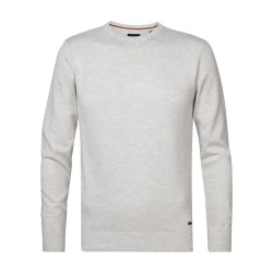 блуза,мъжки,пуловери,petrol,industries,m,3040,kwr203,sweater,antique,white,melee,(white)