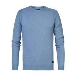 блуза,мъжки,пуловери,petrol,industries,m,3040,kwr236,sweater,light,shadow,(blue)