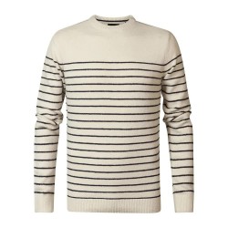блуза,мъжки,пуловери,petrol,industries,m,3040,kwr239,sweater,beige