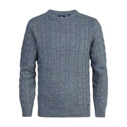 блуза,мъжки,пуловери,petrol,industries,m,3040,kwr265,sweater,grey