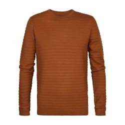 блуза,мъжки,пуловери,petrol,industries,m,3040,kwr269,sweater,brown